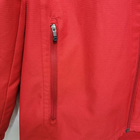 Adidas Red NCSU College Softball Jacket Small 623 - Picture 8 of 14